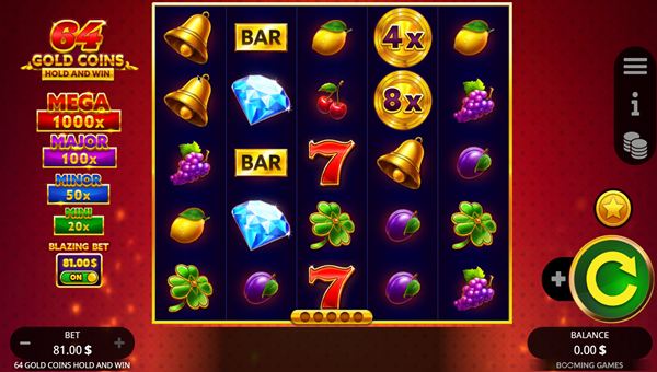 scr_64 Gold Coins Hold and Win