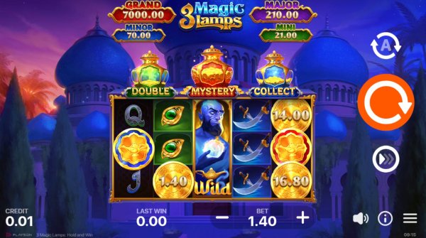 scr_3 MAGIC LAMPS: HOLD AND WIN