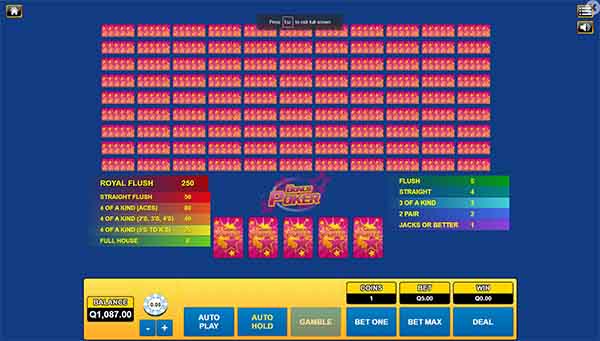 scr_Bonus Poker 100 Hand
