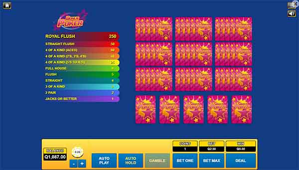 scr_Bonus Poker 10 Hand