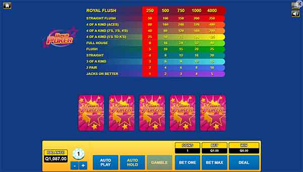 scr_Bonus Poker 1 Hand