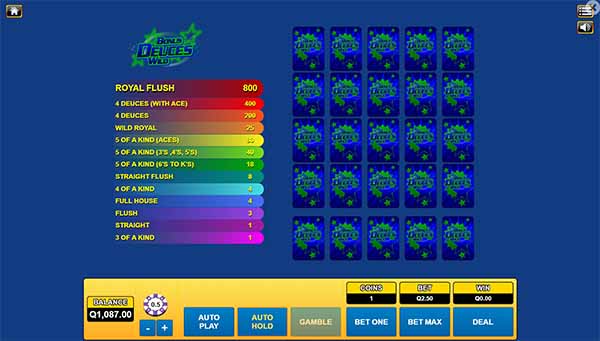 scr_Deuces Wild 5 Hand