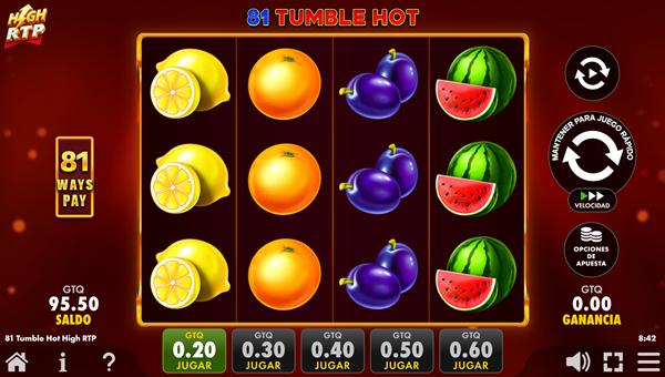 scr_81 Tumble Hot High RTP