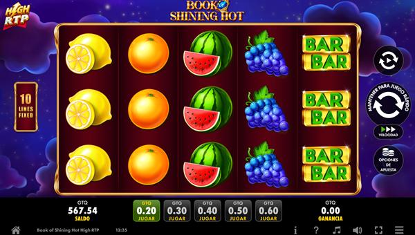 scr_Book of Shining Hot High RTP
