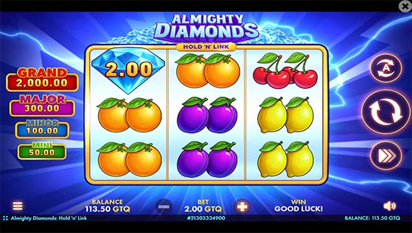 scr_Almighty Diamonds: Hold ’N’ Link
