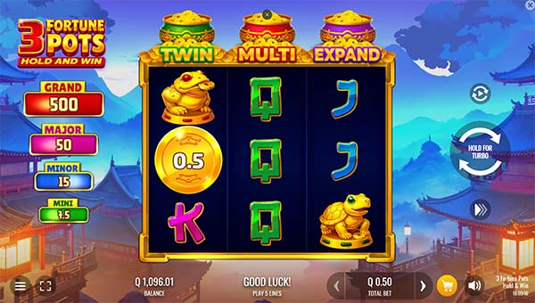 scr_3 Fortune Pots Hold & Win