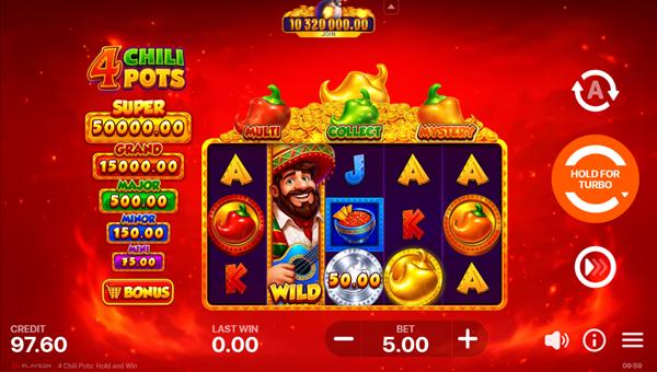 scr_4 Chili Pots: Hold and Win