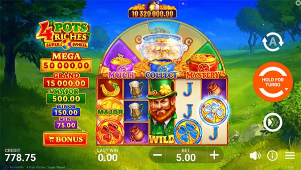 scr_4 Pots Riches: Super Wheel
