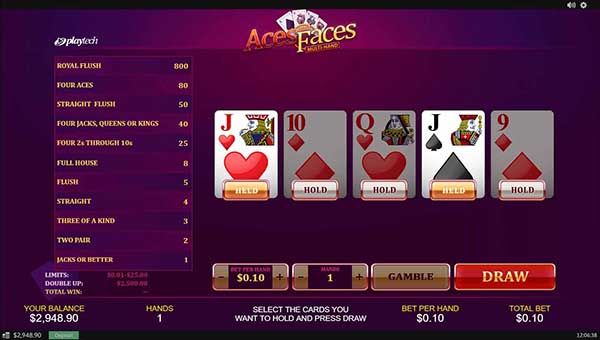 scr_Aces and Faces™ Multi-Hand