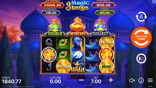 scr_3 MAGIC LAMPS: HOLD AND WIN