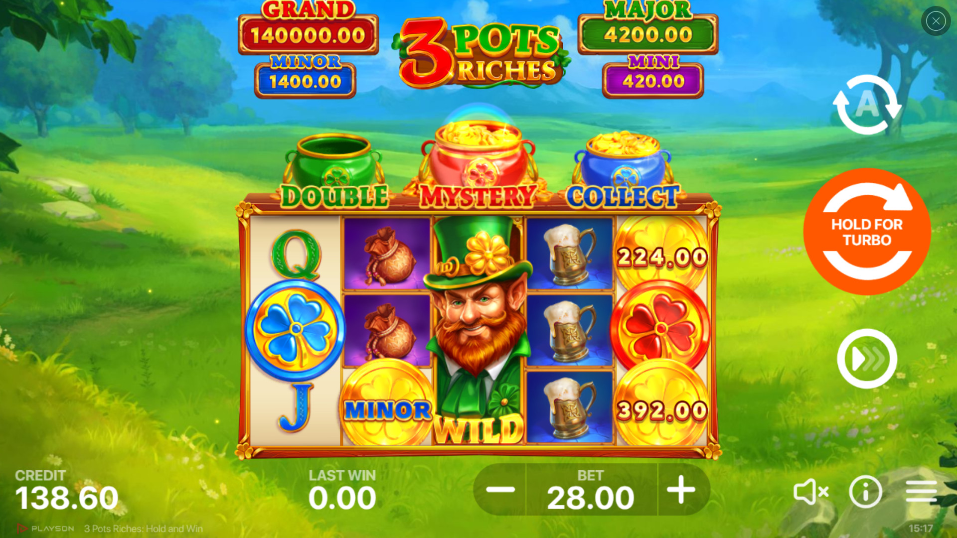 scr_3 Pots Riches: Hold and Win