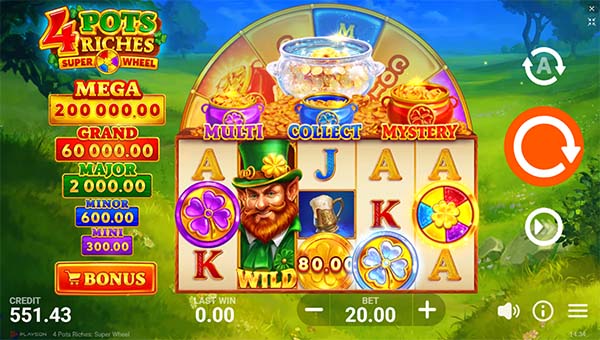 scr_4 Pots Riches: Super Wheel