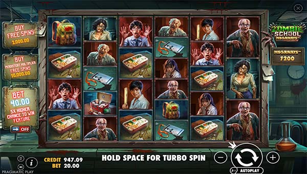 scr_Zombie School Megaways