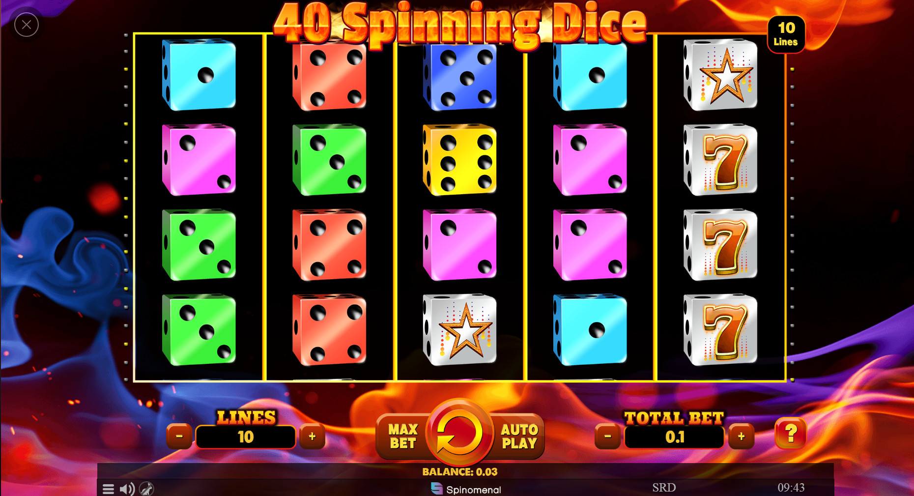 scr_40 Spinning Dice