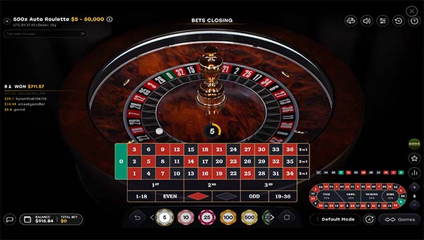 scr_500x Auto Roulette