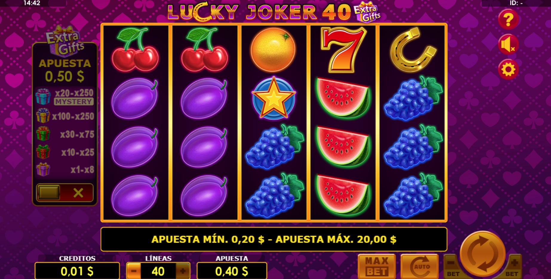 scr_Lucky Joker 40 Extra Gifts