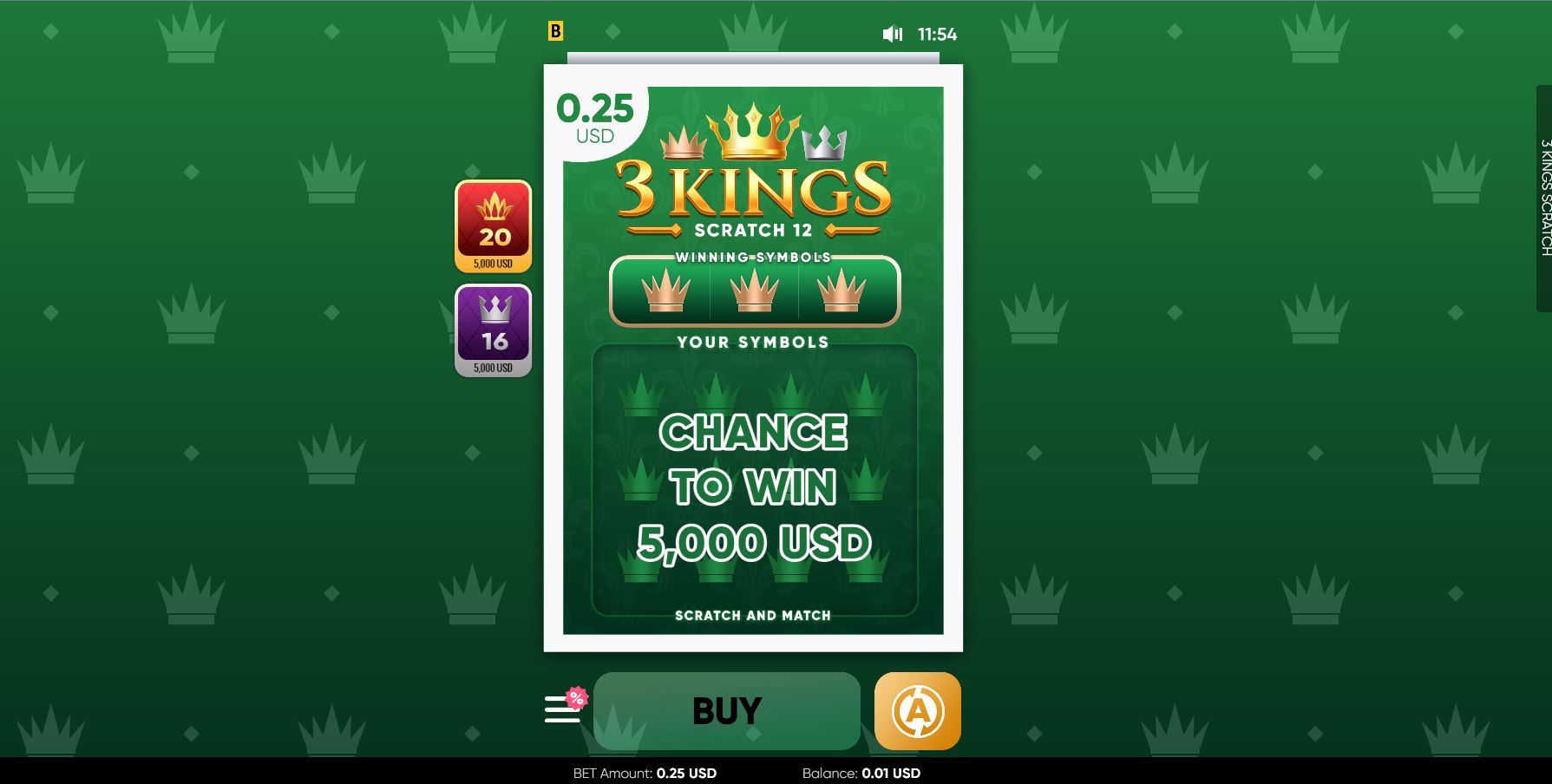 scr_3 Kings Scratch