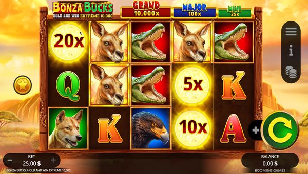 scr_Bonza Bucks Hold and Win Extreme 10,000