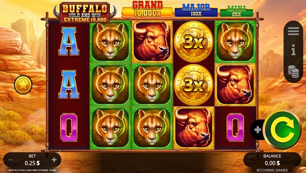 scr_Buffalo Hold and Win Extreme 10,000