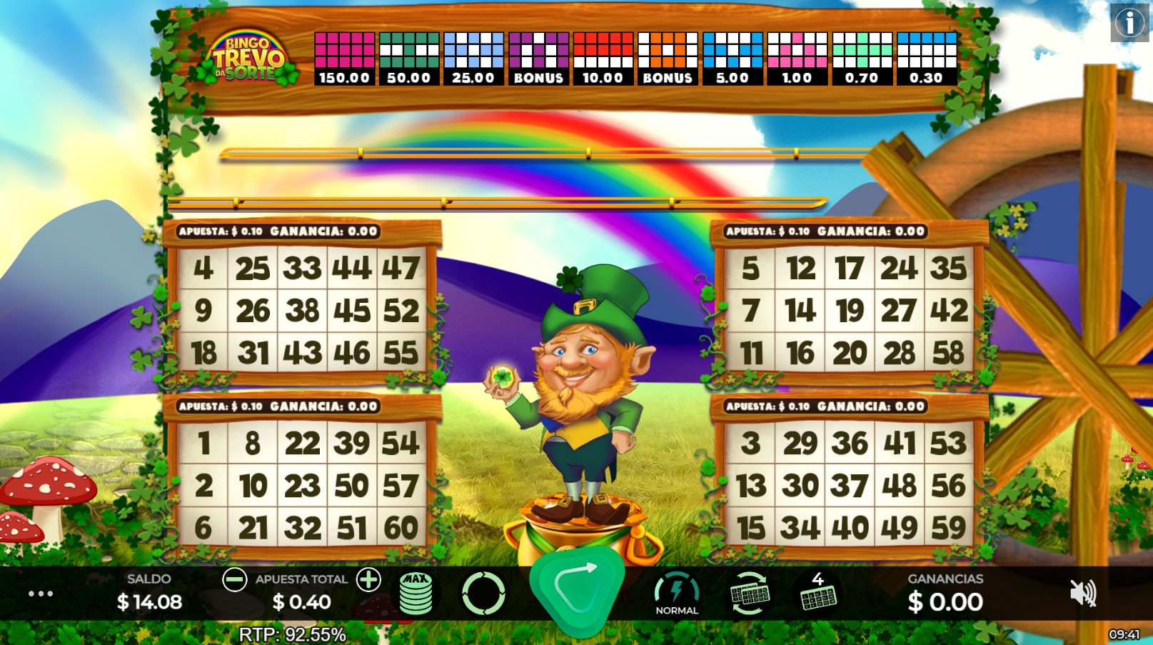 scr_Bingo Trevo da Sorte