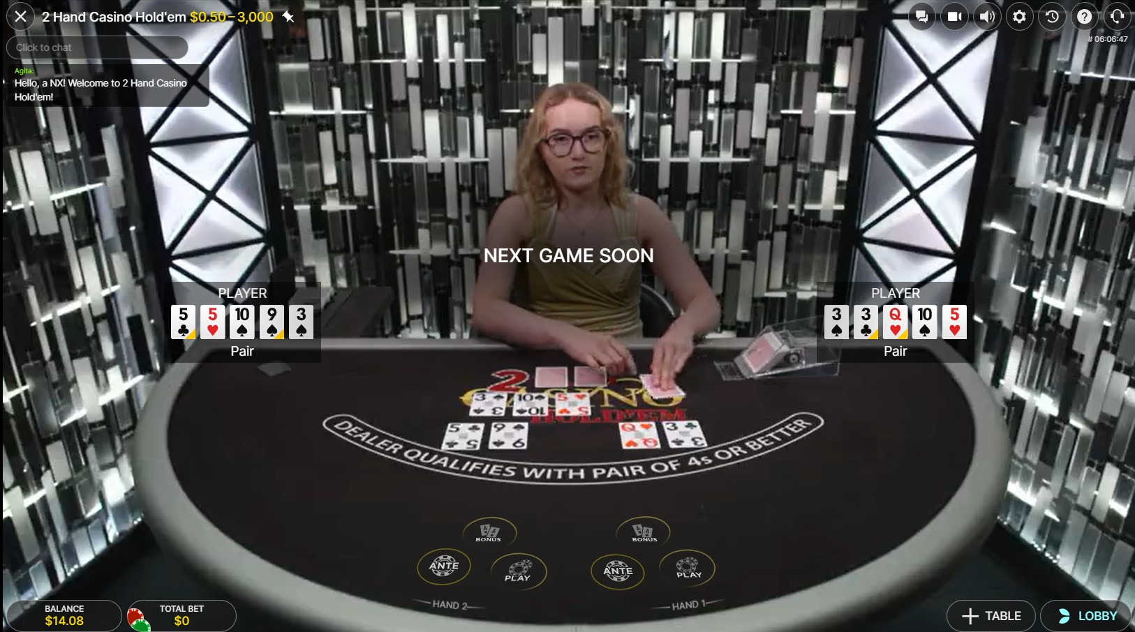 scr_2 Hand Casino Hold’em