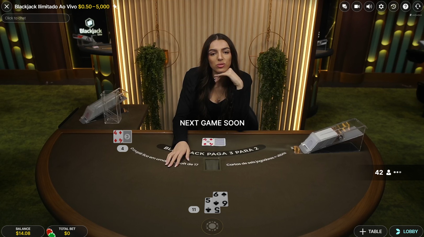 scr_Blackjack Ilimitado Ao Vivo