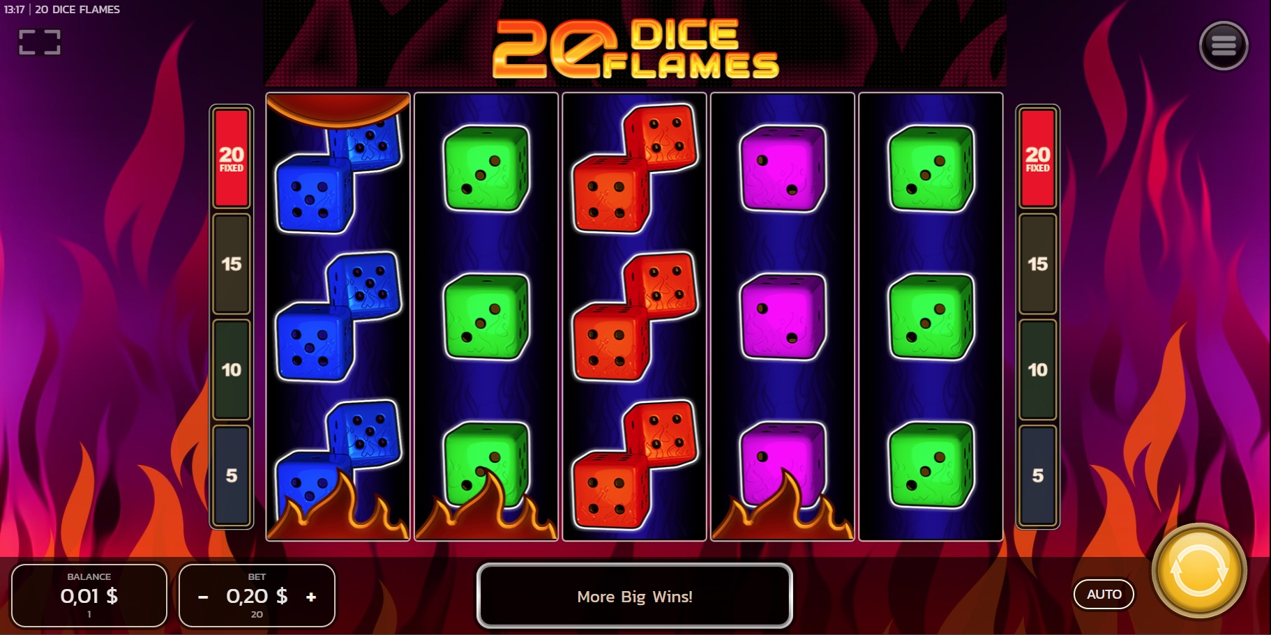 scr_20 Dice Flames  