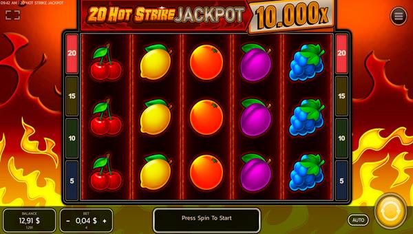 scr_20 Hot Strike Jackpot