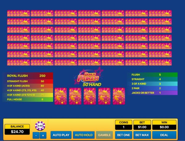 scr_Bonus Poker 50 Hand