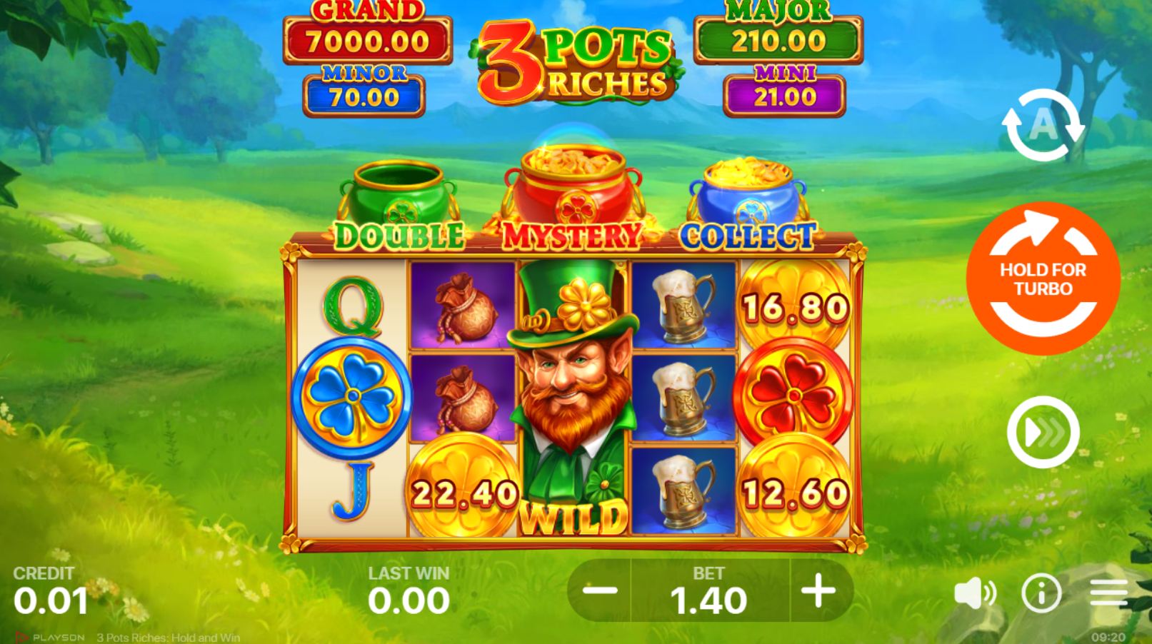 scr_3 Pots Riches: Hold and Win