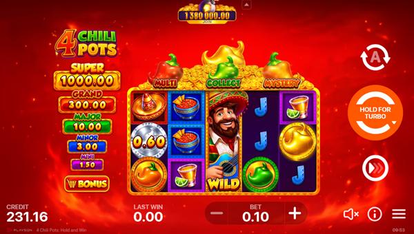 scr_4 Chili Pots: Hold and Win