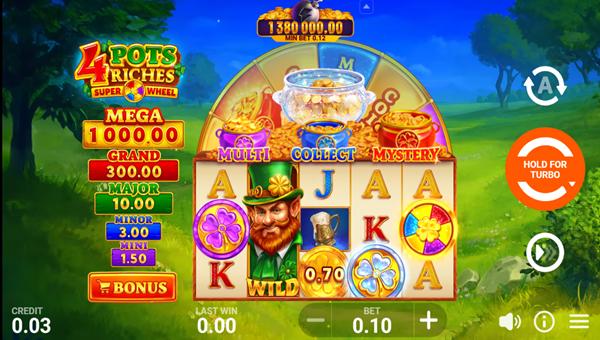 scr_4 Pots Riches: Super Wheel