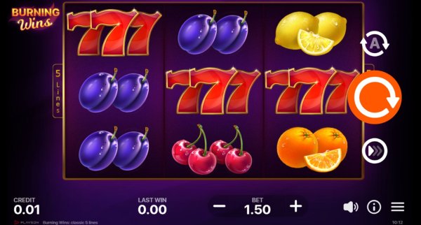 scr_Burning Wins: classic 5 lines