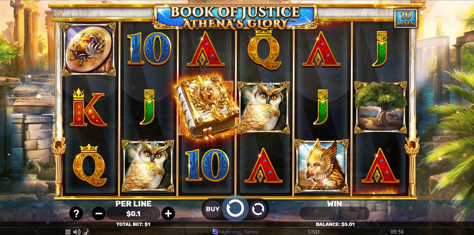scr_Book Of Justice - Athena’s Glory