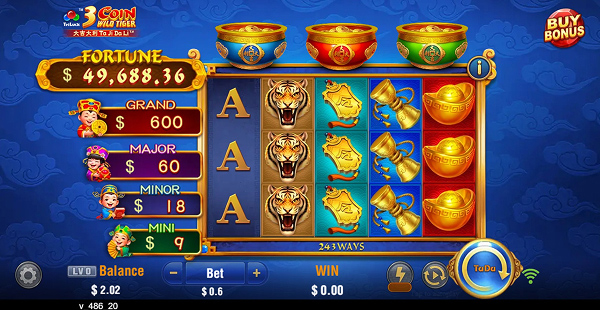 scr_3 Coin Wild Tiger