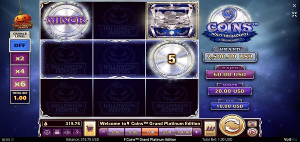 scr_9 Coins™ Grand Platinum Edition Halloween Jackpots
