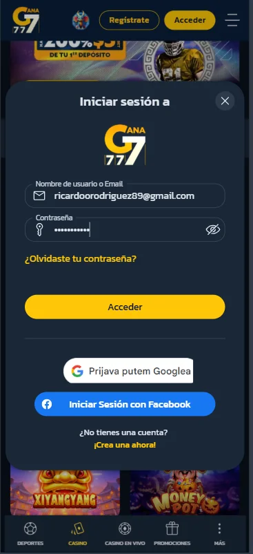 Mi cuenta screenshot 1