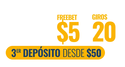 TERCER BONO POR DEPOSITO Splash