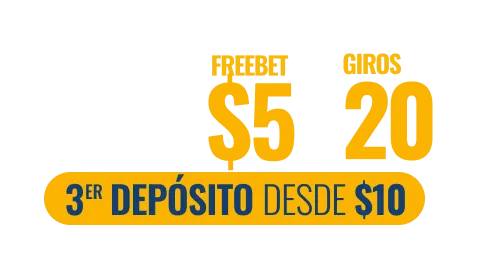 TERCER BONO POR DEPOSITO Splash